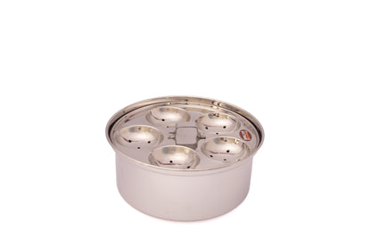 7 Idli Pot Set with Handle | Induction Compatible