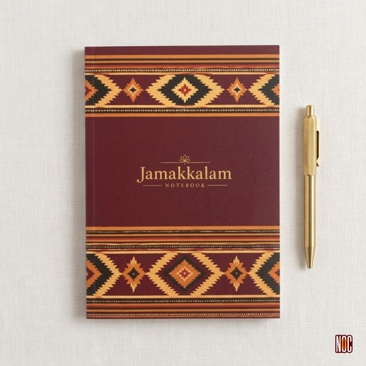 Jamakkalam Heritage Notebook – Unruled, 96 Pages