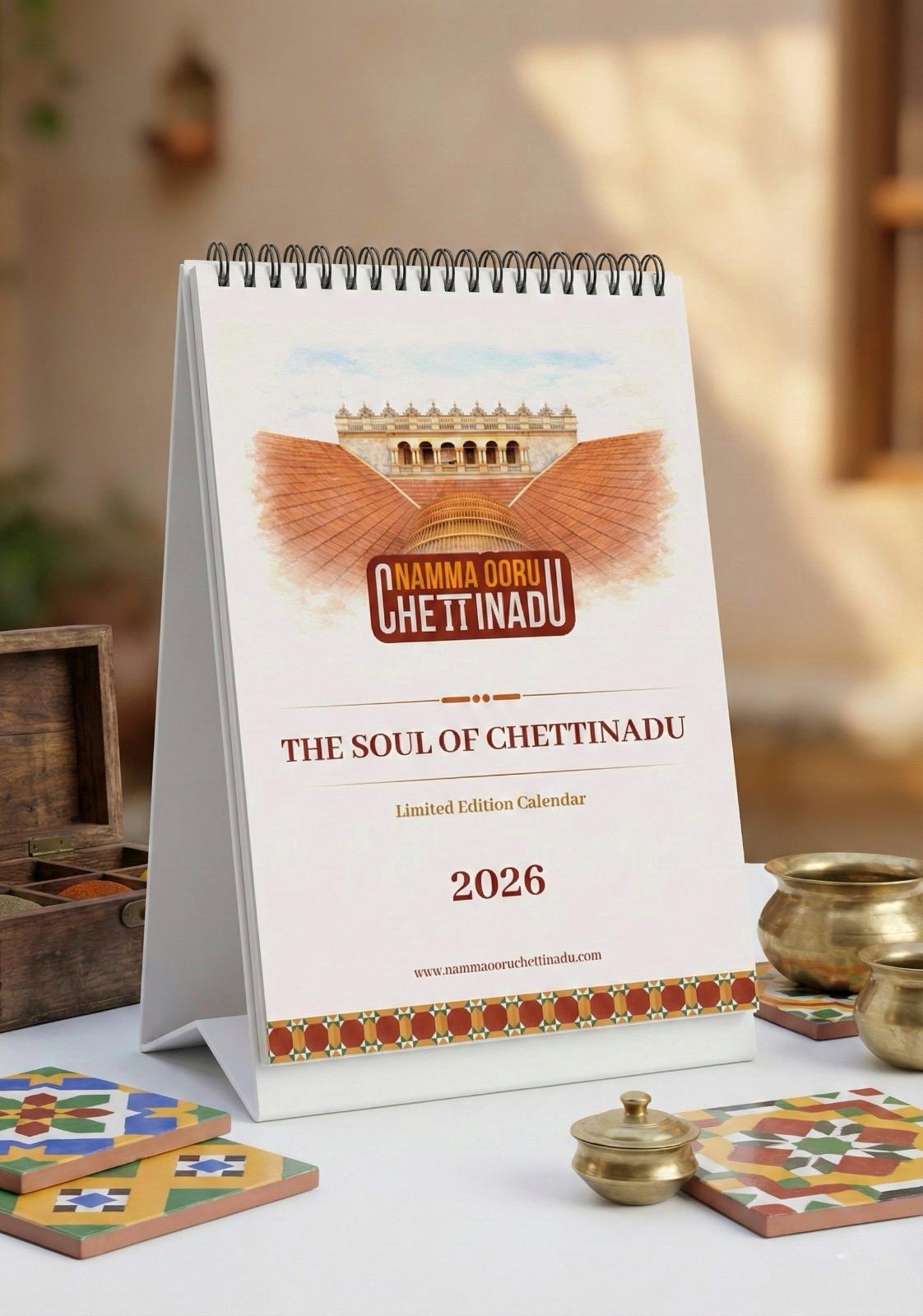 The Soul of Chettinadu - Limited Edition Calendar 2026
